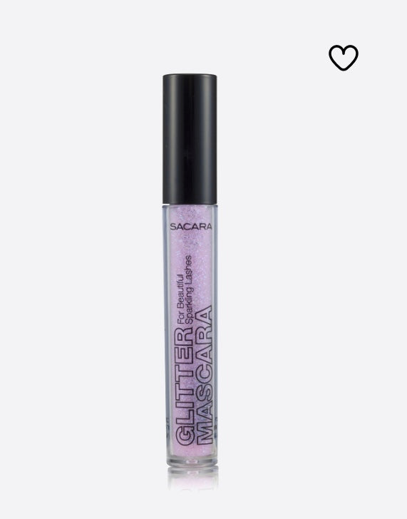 Mascara lavande pailleté