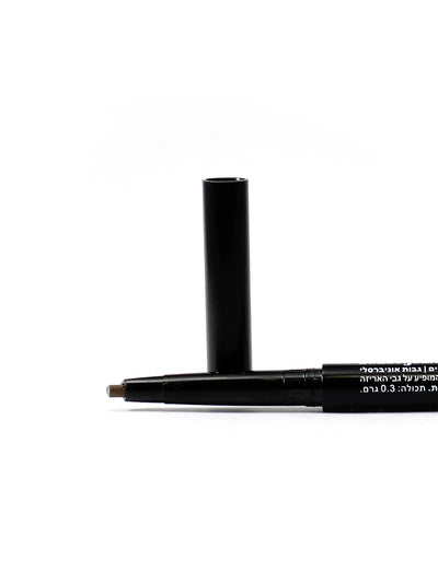 Crayon à sourcils waterproof - mine biseautée - longue tenue